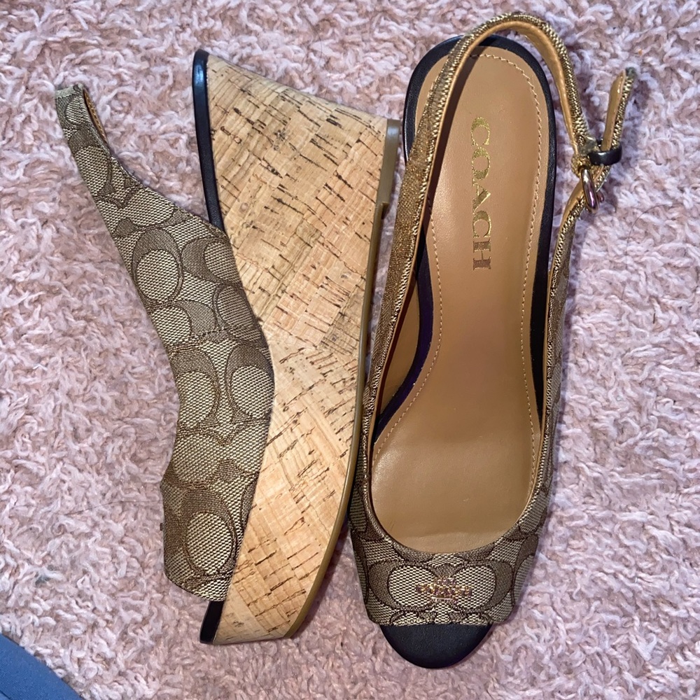 Coach wedges